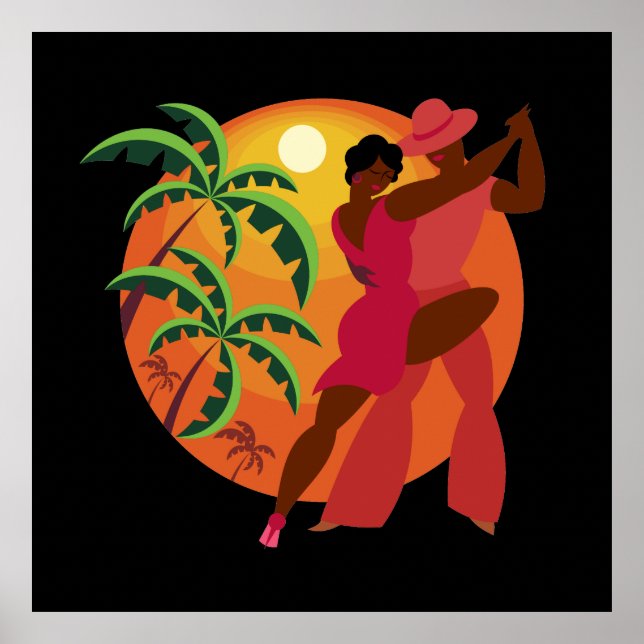 Salsa Dancer Series 2 Poster Lg. (Front)