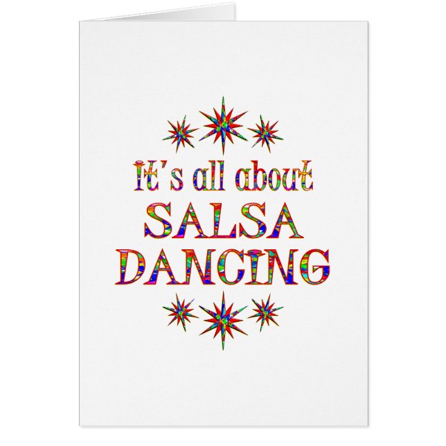 SALSA DANCING (Front)