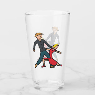 Salsa Dancing Glass