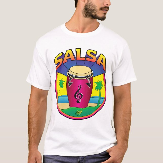 SALSA DRUM-3 T-Shirt (Front)
