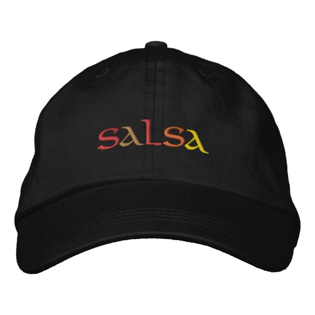 salsa embroidered hat (Front)