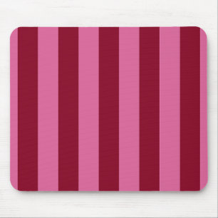 Salsa Flamingo Pink Stripe Mouse Pad