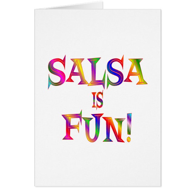 Salsa is FUN (Front)