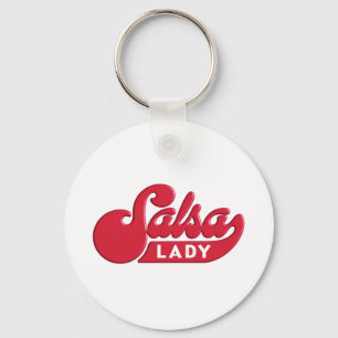 Salsa-Lady Key Ring