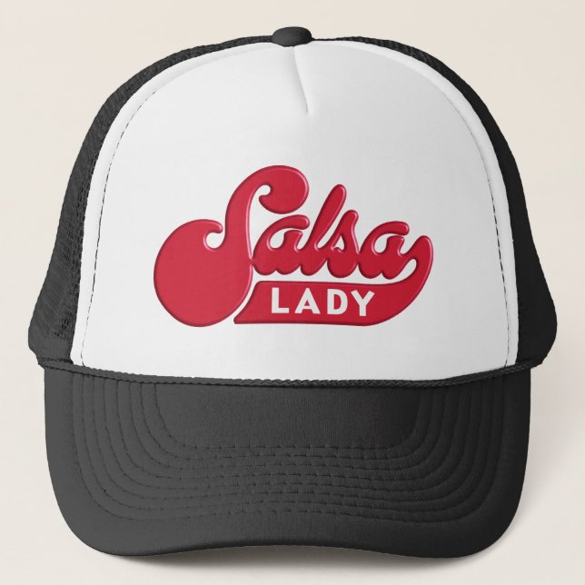 Salsa-Lady Trucker Hat (Front)