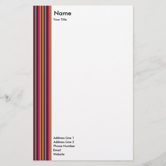 SALSA - Letterheads Stationery (Front)