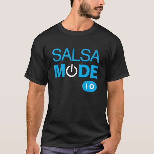 Salsa Mode On Funny Salsa Dancers Essential T-Shirt (Front)