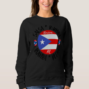 Salsa Plena Bomba Rumba Salsa Dance For Woman Men  Sweatshirt