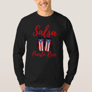 Salsa Puerto Rico Dance Women and Men Premium T-Shirt