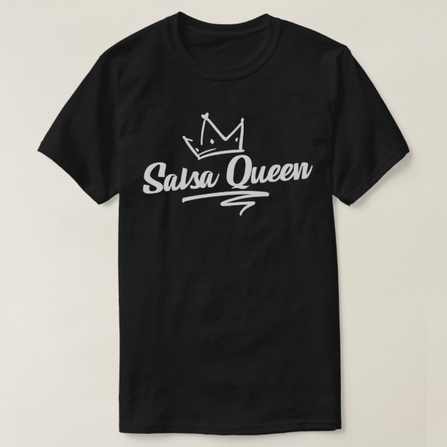 Salsa Queen T-Shirt (Design Front)
