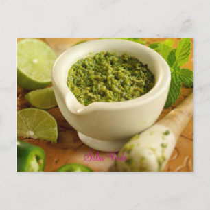 Salsa Verde Postcard