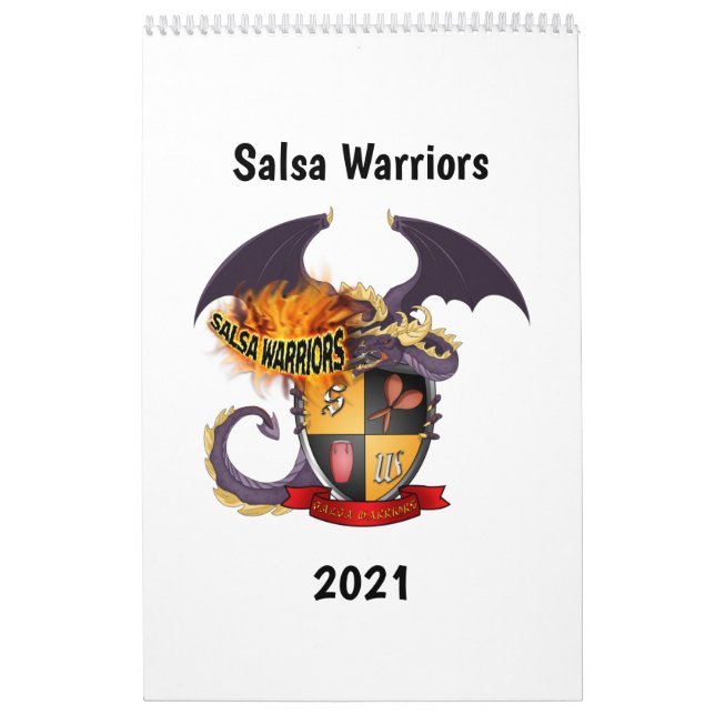 Salsa Warriors Calendar 2021 (Cover)