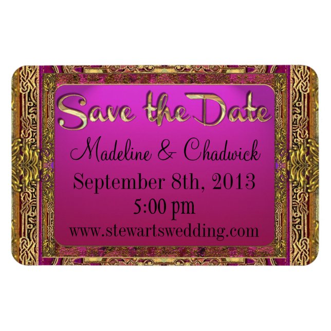 Salsbury Royale Save the Date 4"x6" Magnet (Horizontal)