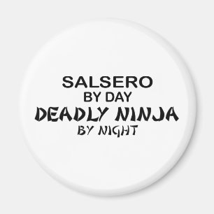 Salsero Deadly Ninja by Night Magnet