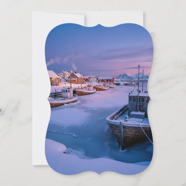salt air winter invitation (Front)