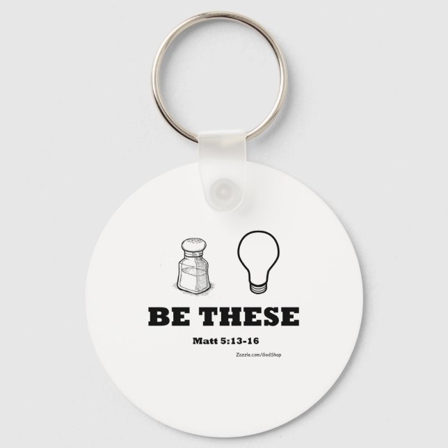 Salt and Light Key Ring (Front)