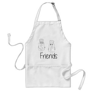 Salt and Pepper - Friends Standard Apron
