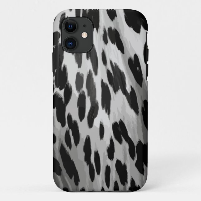 Salt and Pepper Hide Case-Mate iPhone Case (Back)