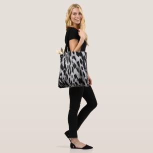 Salt and Pepper Hide Tote Bag