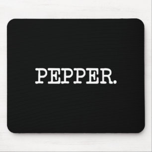Salt and PEPPER Shaker Funny Matching Halloween Mouse Pad