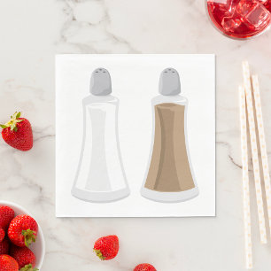 Salt And Pepper Shakers Napkin