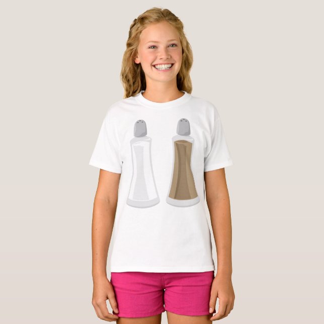 Salt And Pepper Shakers T-Shirt (Front Full)