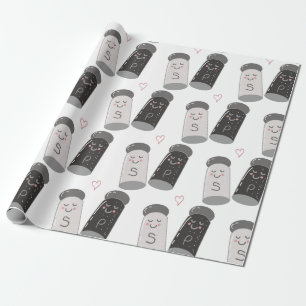 Salt And Pepper Wrapping Paper