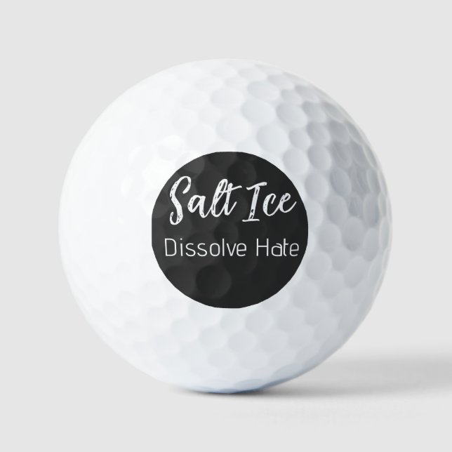 Salt Ice Golf Balls (Front)