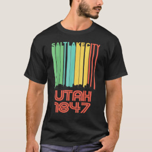 Salt Lake City Happy Pioneer Day 1847 Vintage T-Shirt