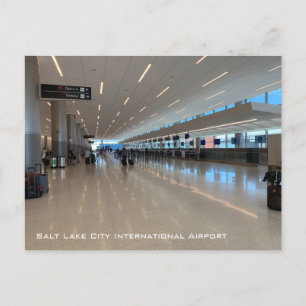 Salt Lake City Inter Postcard