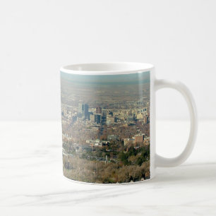 Salt Lake City Panoramic View Coffee Mug