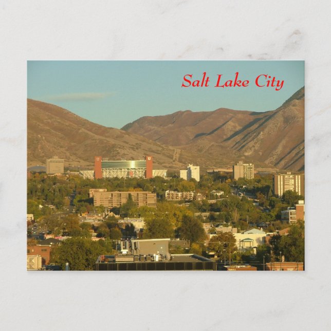 Salt Lake City Postcard (Front)