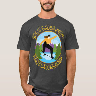 Salt Lake City Skateboarding T-Shirt