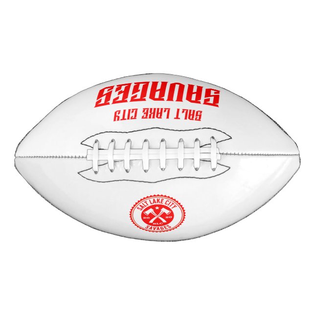 Salt Lake City Svaages 2 Panel Football (Front)