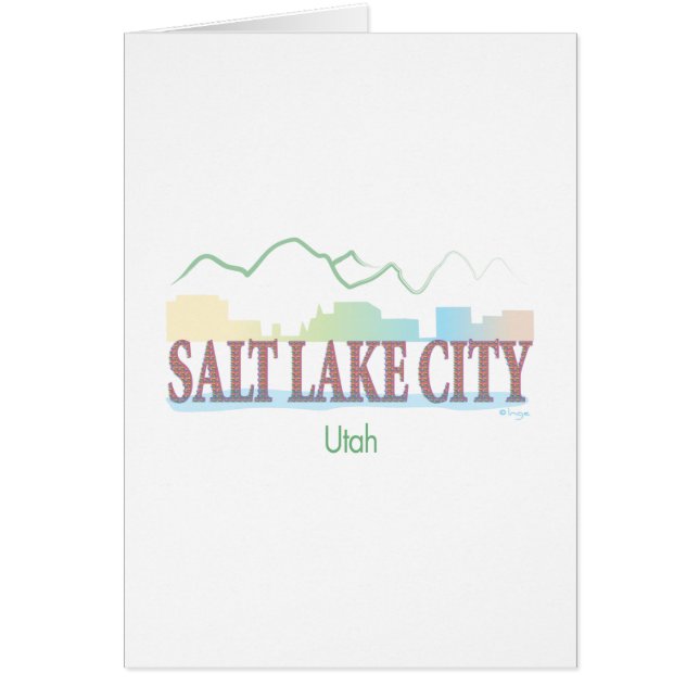 Salt Lake City,Utah (Front)