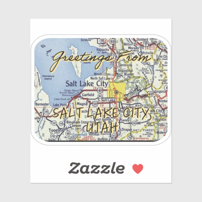Salt Lake City Utah 1955 (Sheet)