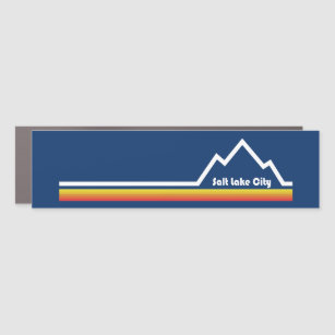 Salt Lake City, Utah Car Magnet