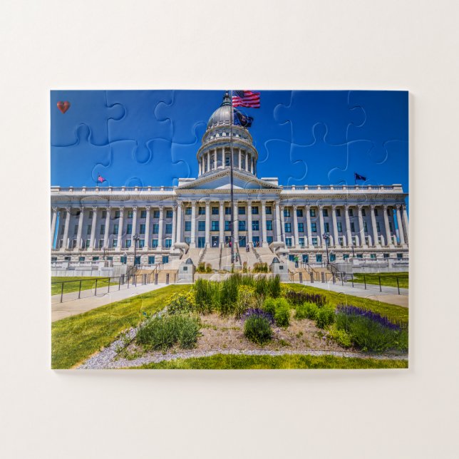 Salt Lake City Utah Jigsaw Puzzle (Horizontal)