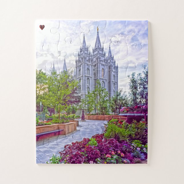 Salt Lake City Utah Jigsaw Puzzle (Vertical)