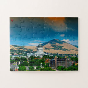 Salt Lake City Utah Jigsaw Puzzle
