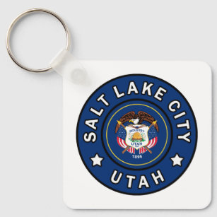 Salt Lake City Utah Key Ring