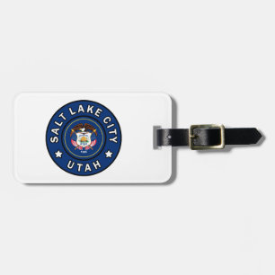Salt Lake City Utah Luggage Tag