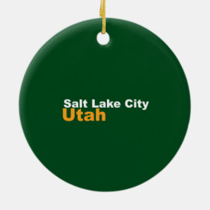 Salt Lake City, Utah Ornament