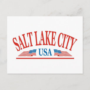 Salt Lake City Utah Postcard