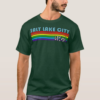 Salt Lake City Utah Pride  Salt Lake City LGBT Gif T-Shirt