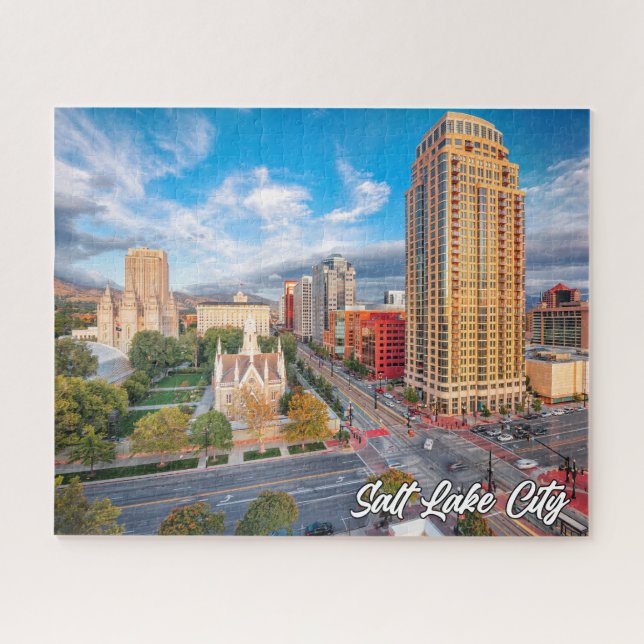 Salt Lake City, Utah, USA Jigsaw Puzzle (Horizontal)