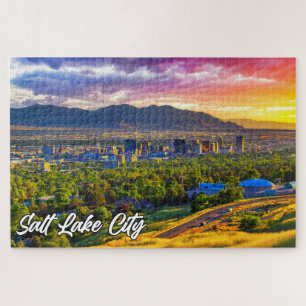 Salt Lake City, Utah, USA Jigsaw Puzzle