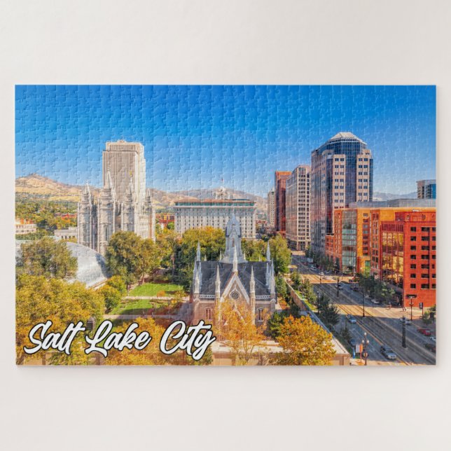Salt Lake City, Utah, USA Jigsaw Puzzle (Horizontal)
