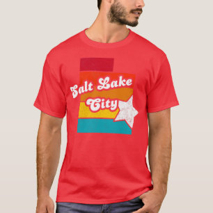 Salt Lake City Utah Vintage Distressed Souvenir 2 T-Shirt