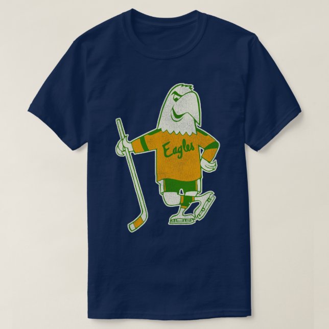 Salt Lake Golden Eagles Retro Defunct Ice Hockey T-Shirt (Design Front)